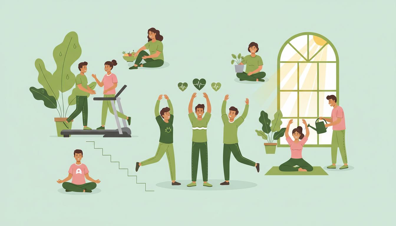 Gezonde medewerkers en preventie illustratie